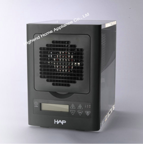 HE 250AC cherry wood cabinet air purifier